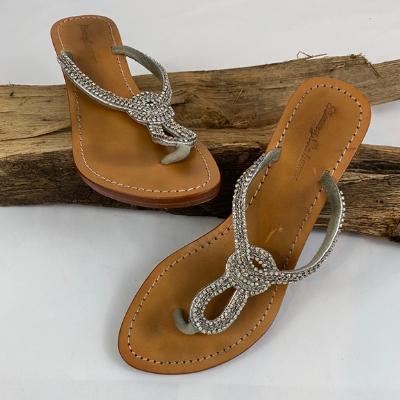 leather bottom sandals